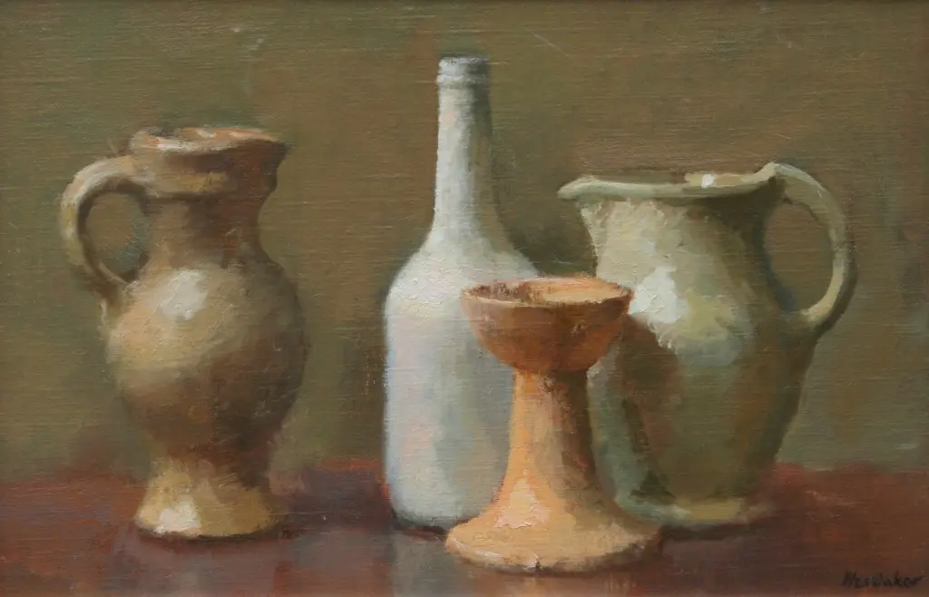 Charles Hardaker - still life four objects