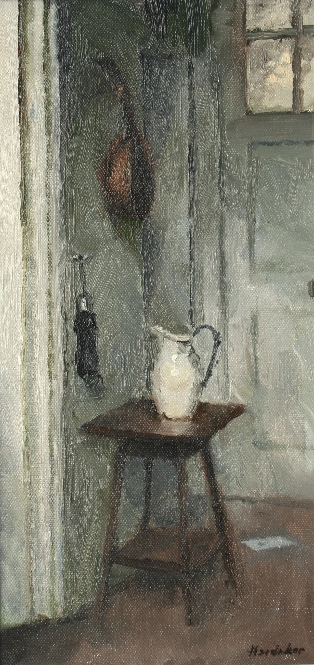 Charles Hardaker - still life with white jug
