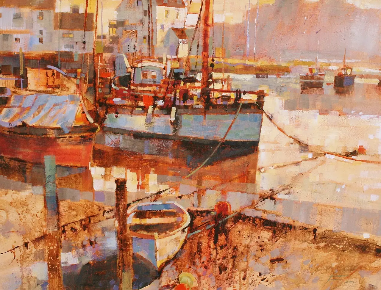 Chris Forsey - mist in the morning, woodbridge