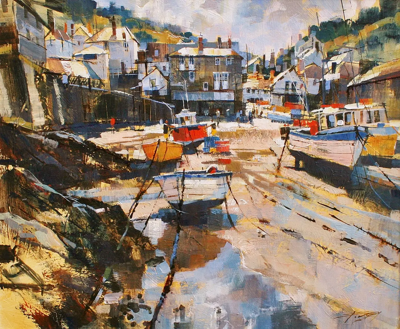 Chris Forsey - port isaac, july morning