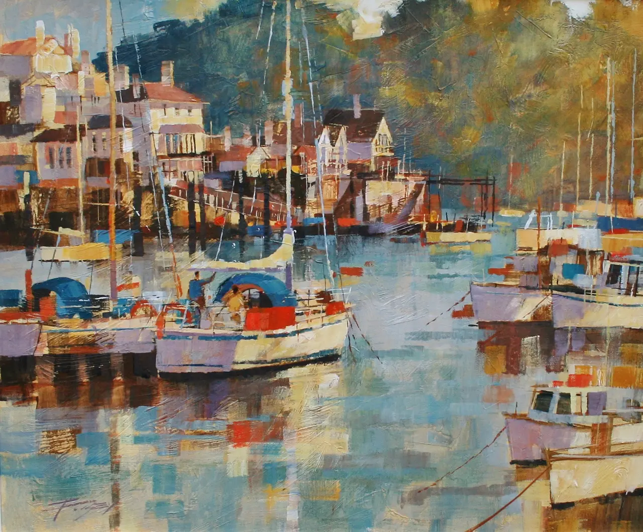 Chris Forsey - calm evening, dartmouth