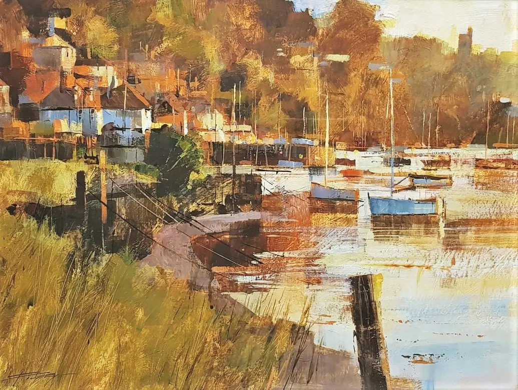 Chris Forsey - october evening, noss mayo
