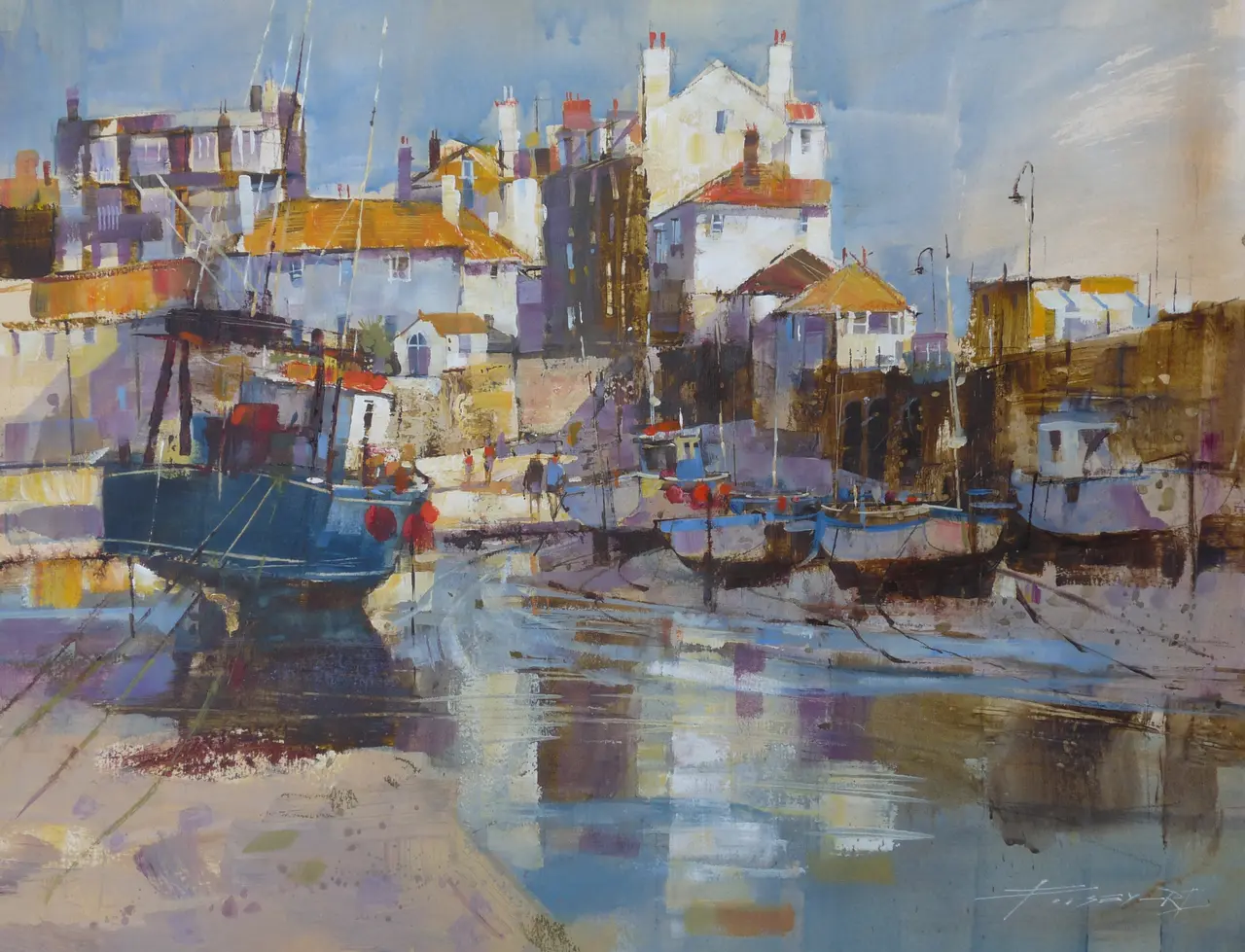 Chris Forsey - st ives, harbour