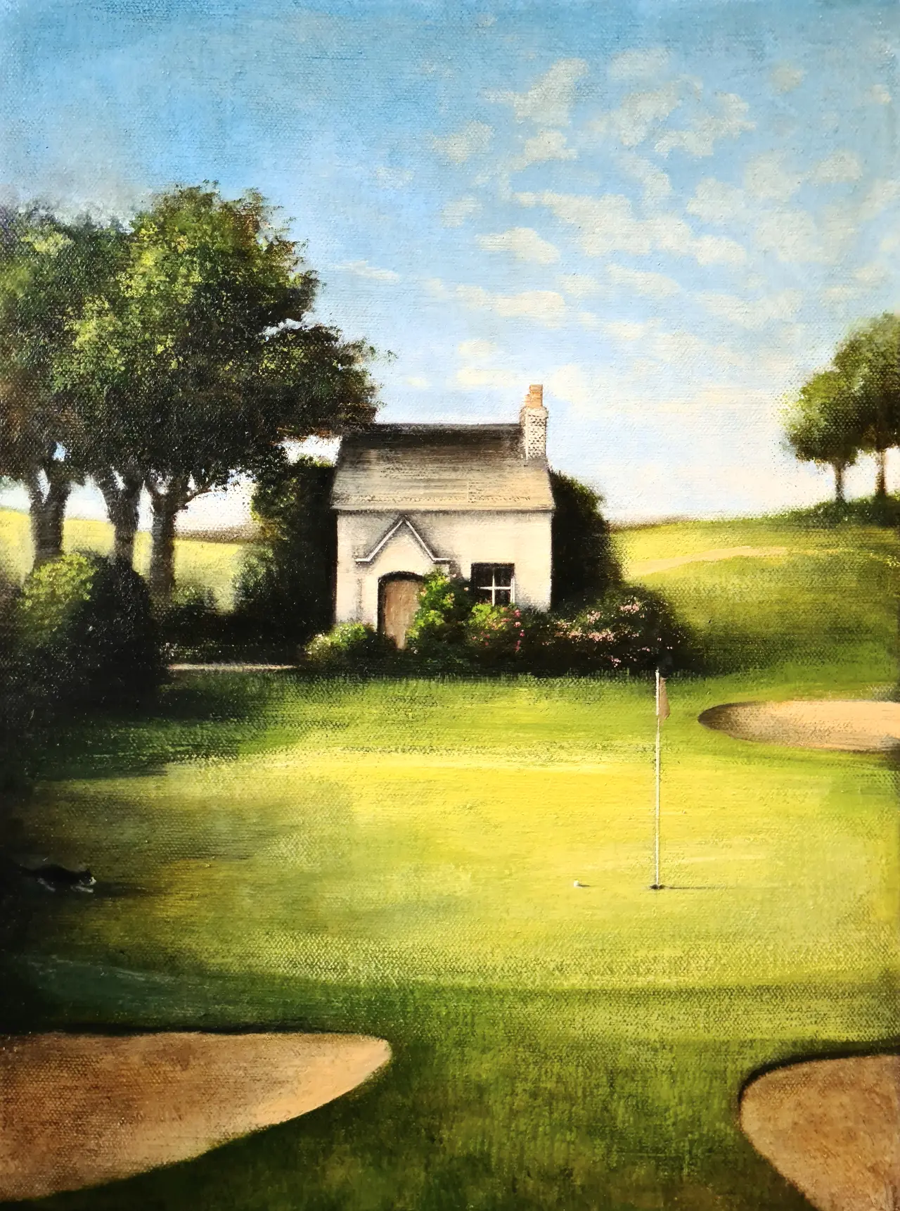 Christopher Thompson - the greenkeeper's house