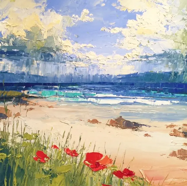 Colin Carruthers - shore poppies