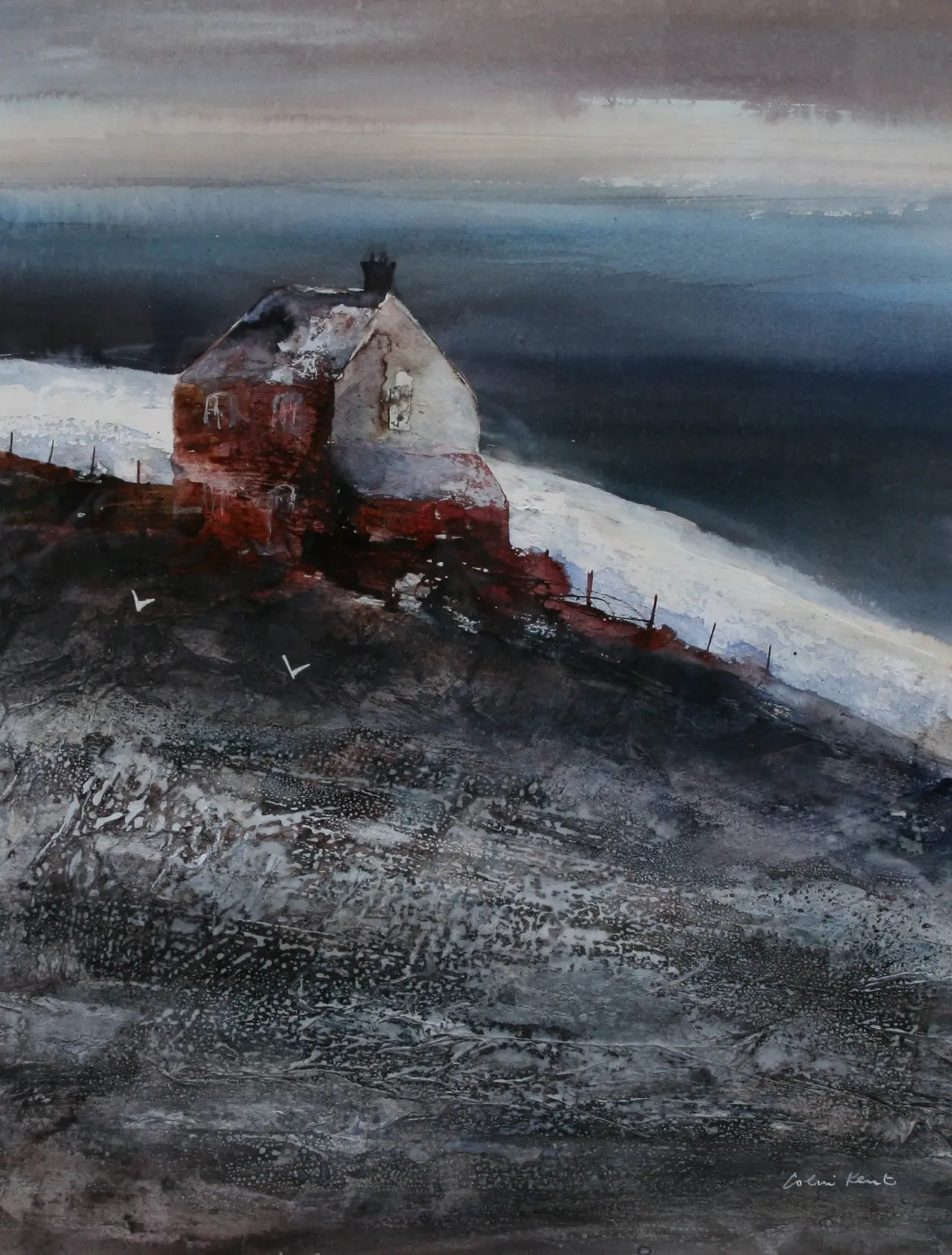 Colin Kent - winter hillside