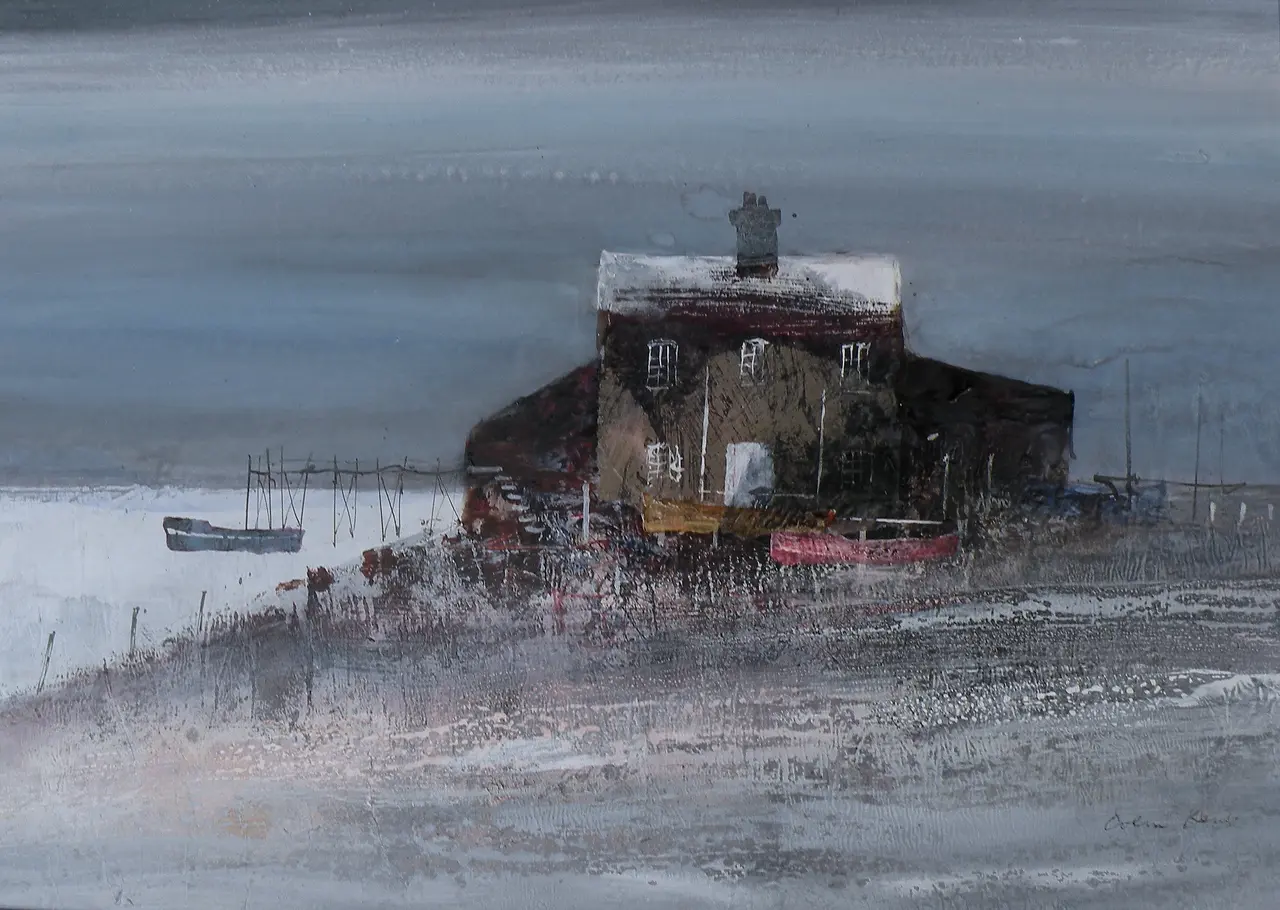 Colin Kent - boat house and jetty