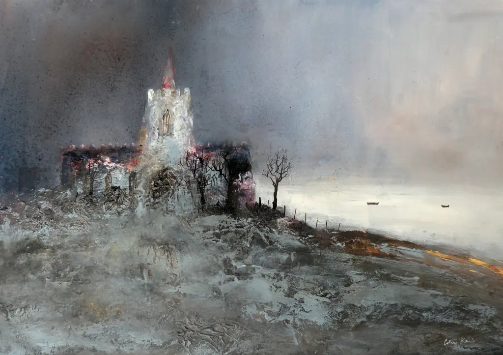 Colin Kent - church by the sea