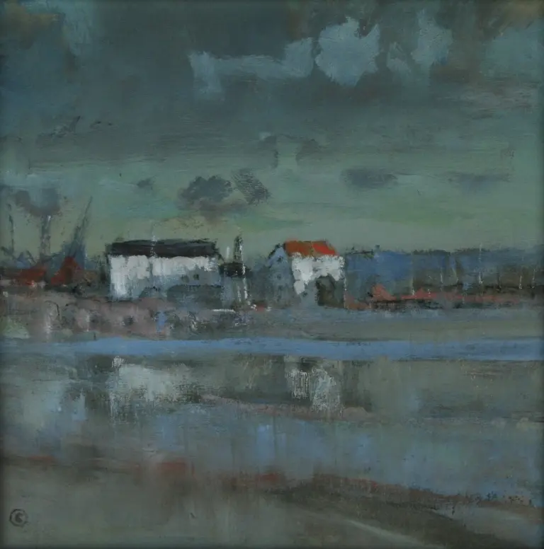 Colin Orchard - winter morning, woodbridge