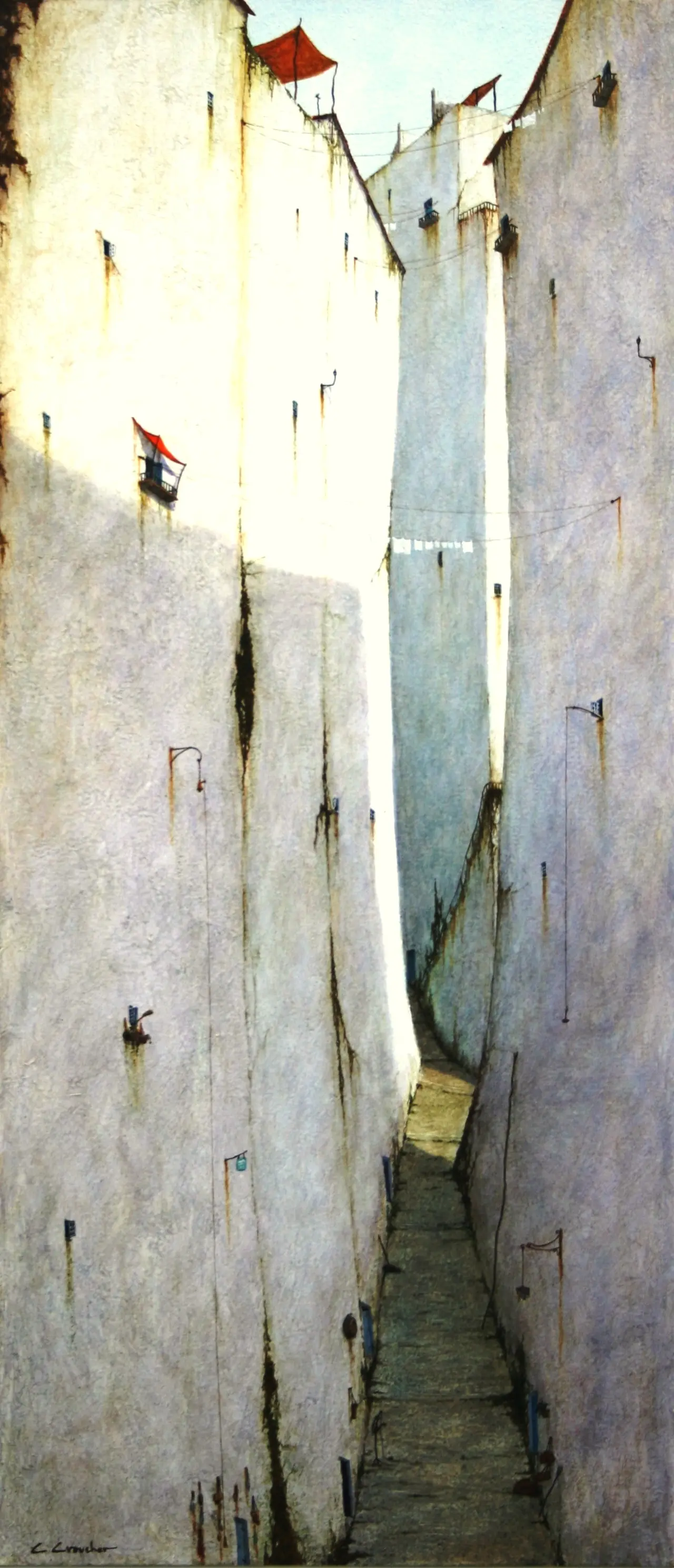 Cyril Croucher - calle lel jarral frigiliana