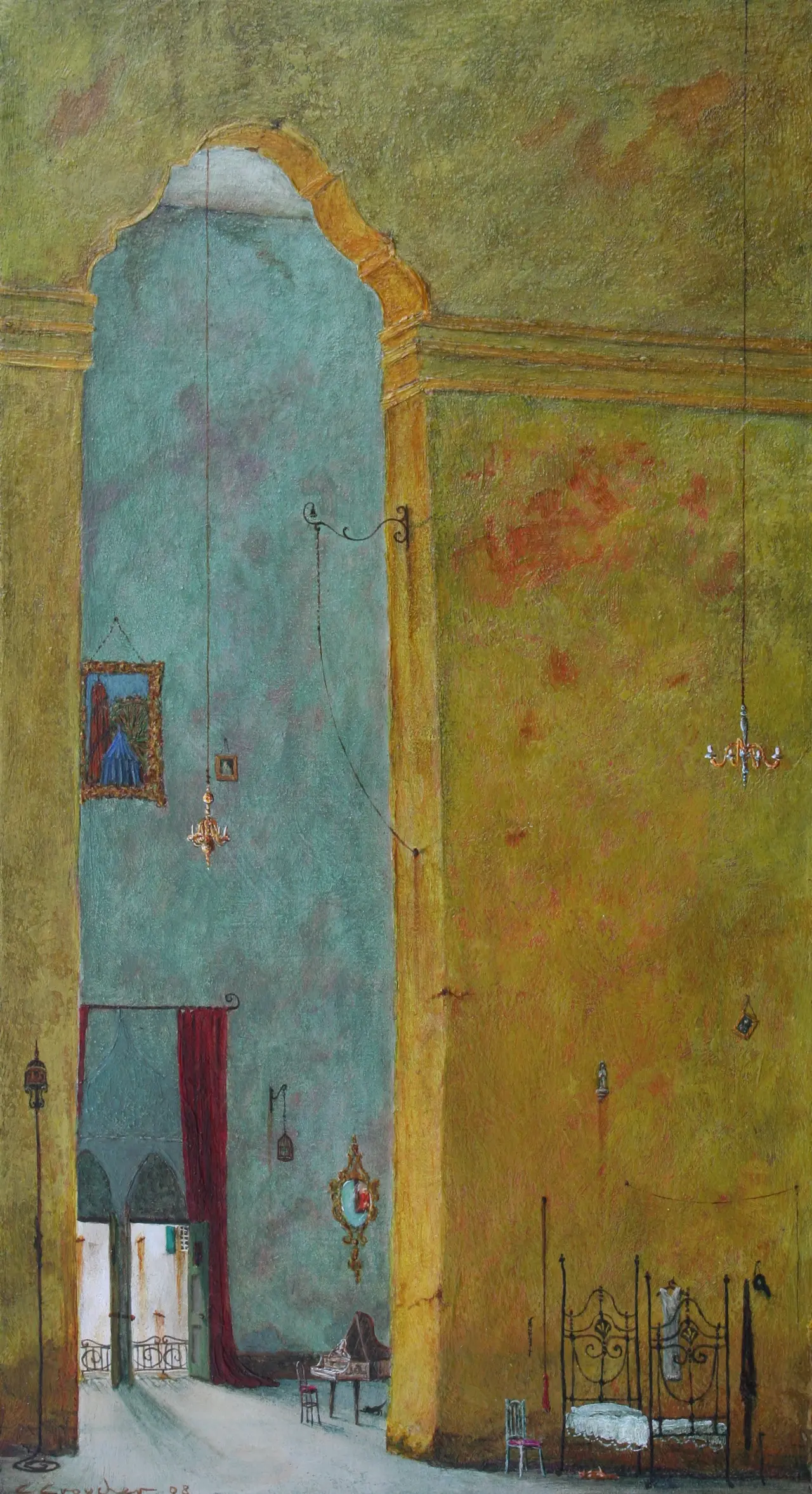 Cyril Croucher - the boudoir