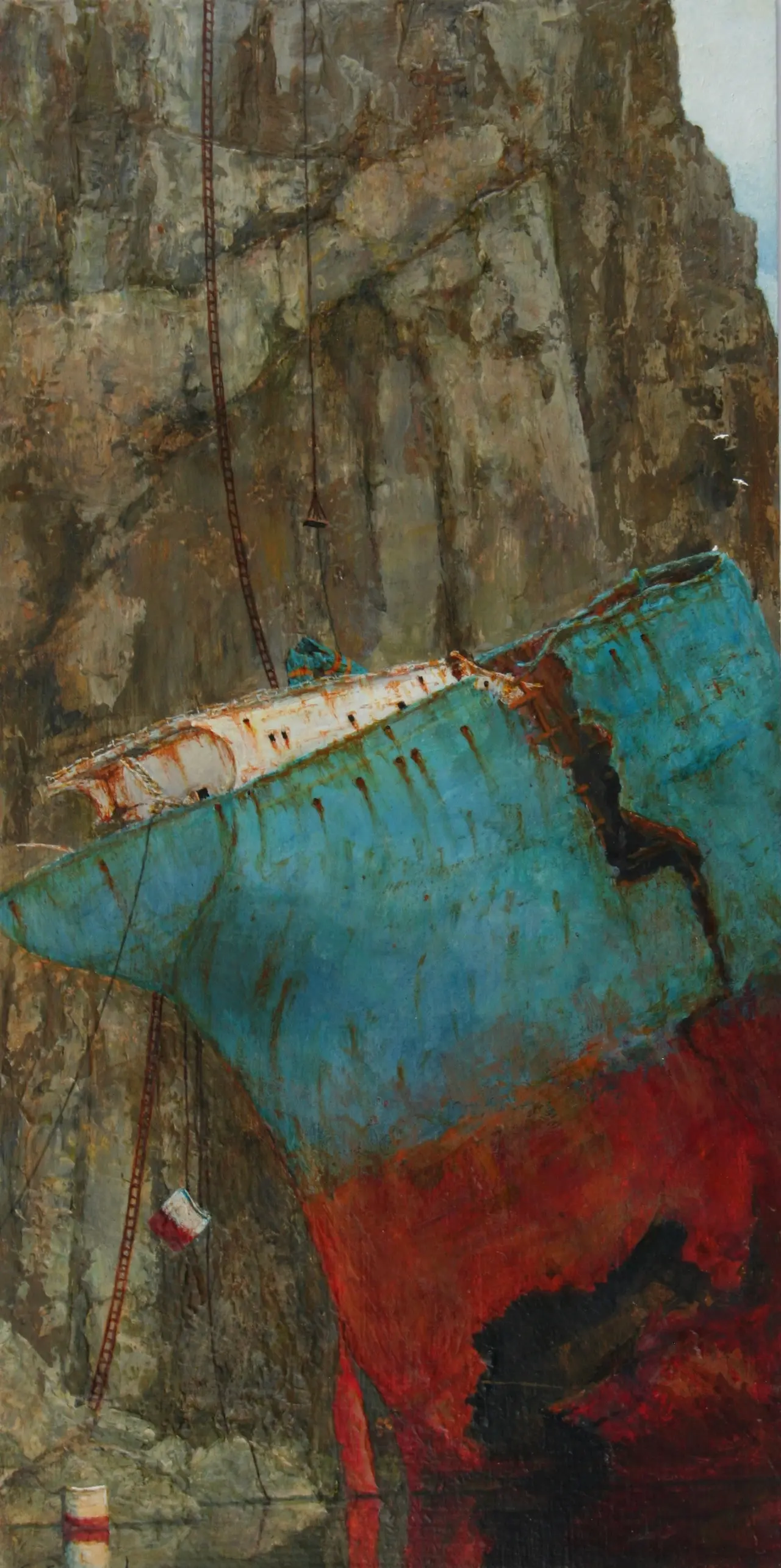 Cyril Croucher - wreck at lands end