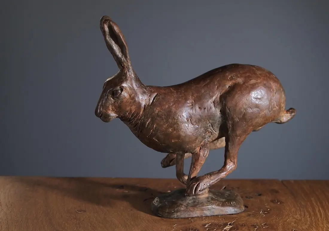 Damien Rochford - running hare
