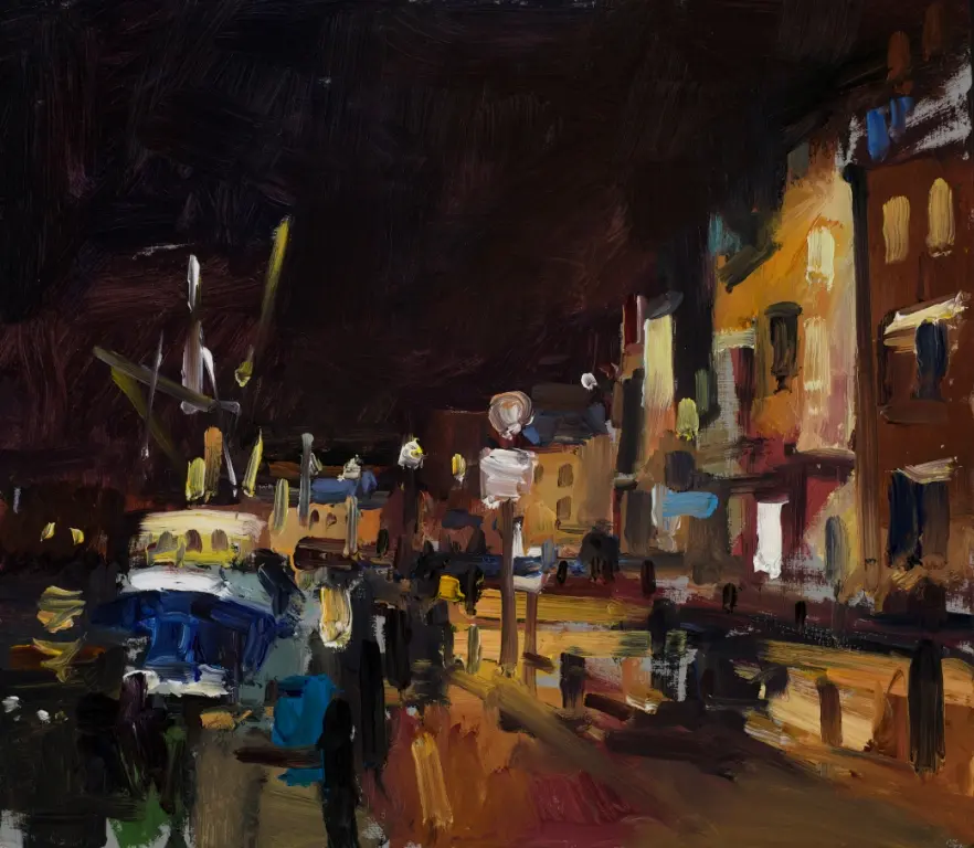 David Atkins - mooring for the night
