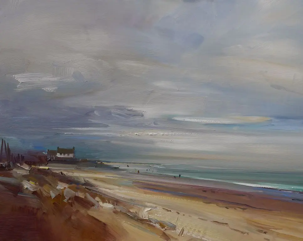 David Atkins - the sea at brancaster
