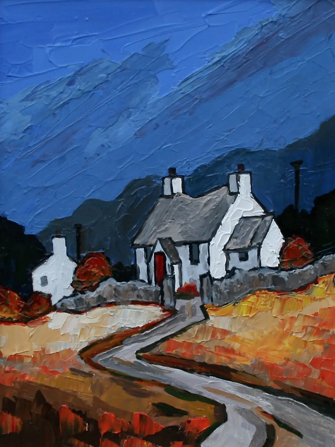David Barnes - autumn near waenfawr