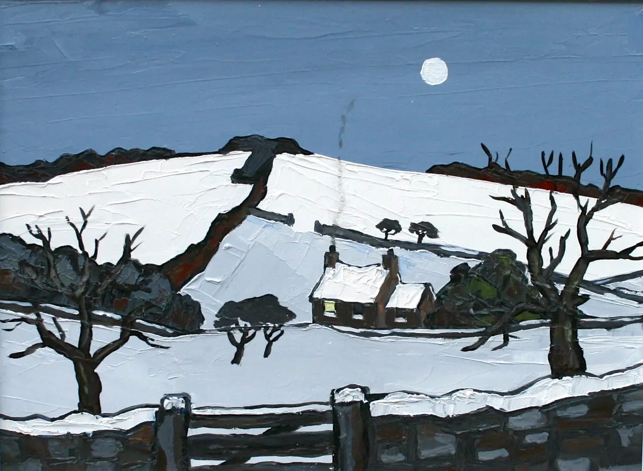 David Barnes - winter moonlight