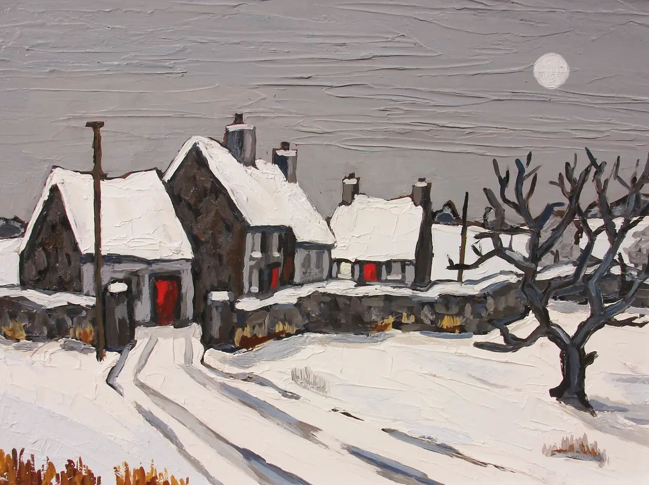 David Barnes - moonlight near rhuddlan