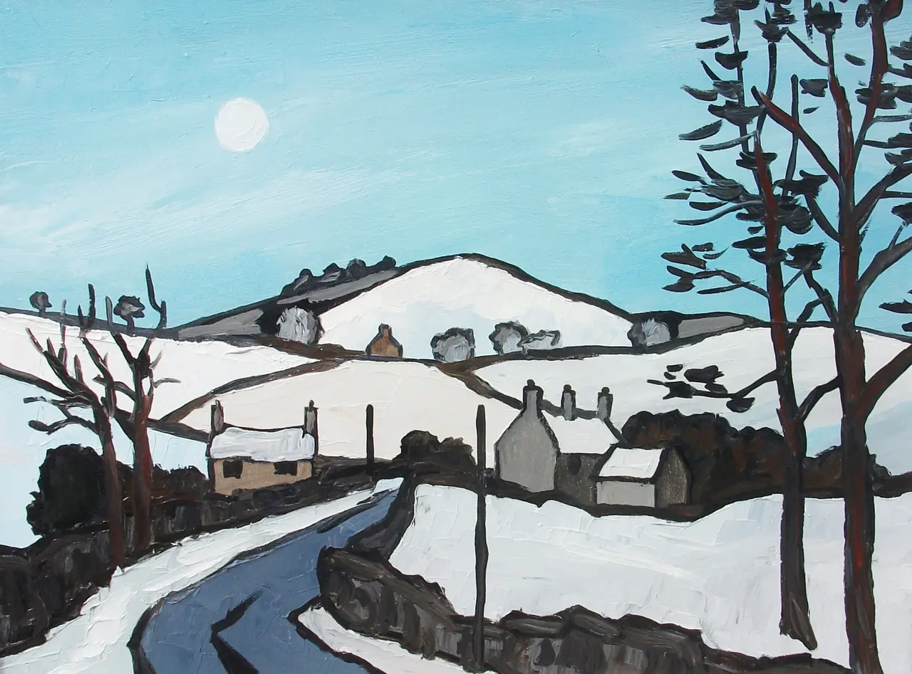 David Barnes - winter near bodfari