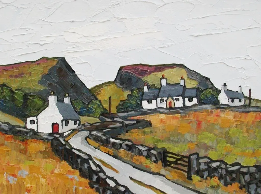 David Barnes - hamlet above dolgellau