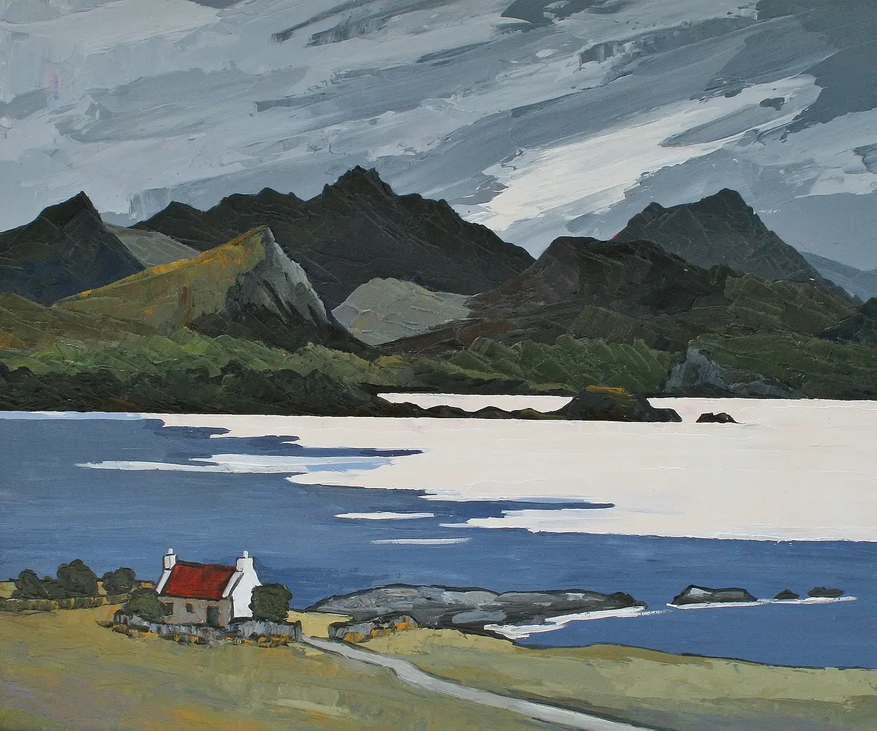 David Barnes - the croft near loch maree