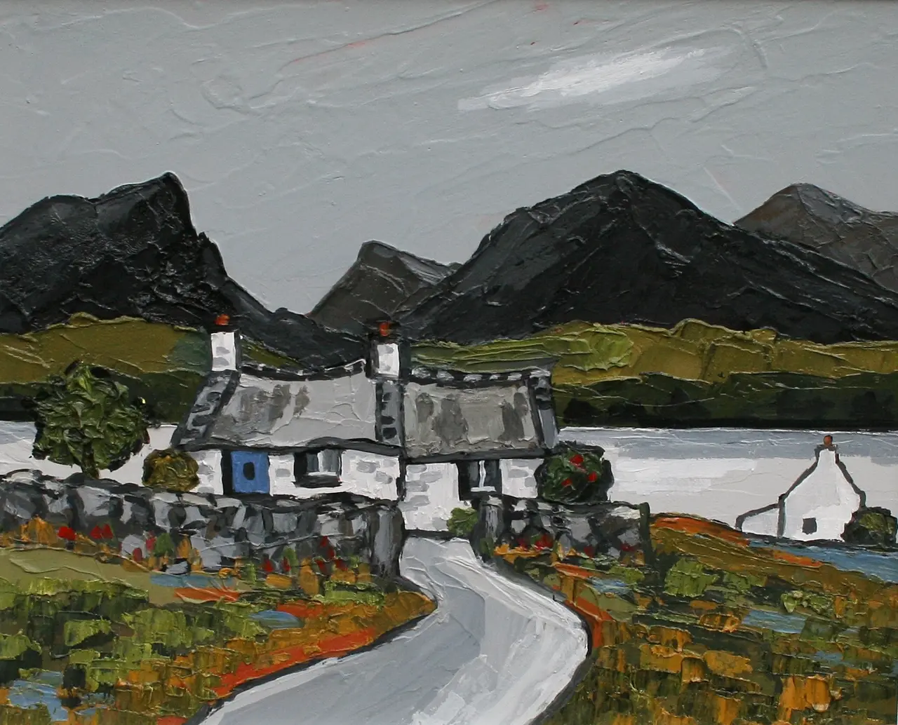 David Barnes - cottage by the lake