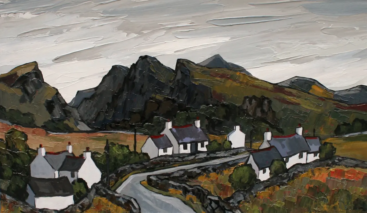 David Barnes - above llyn padarn