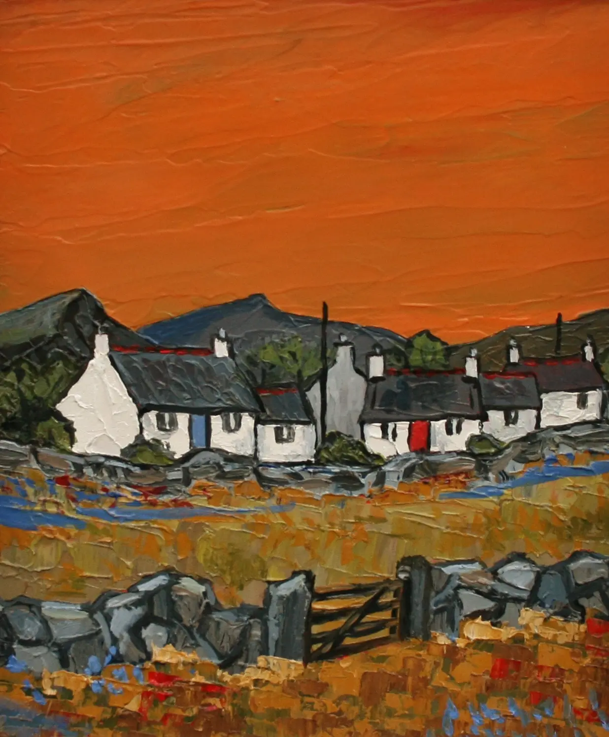 David Barnes - sunset at nant 