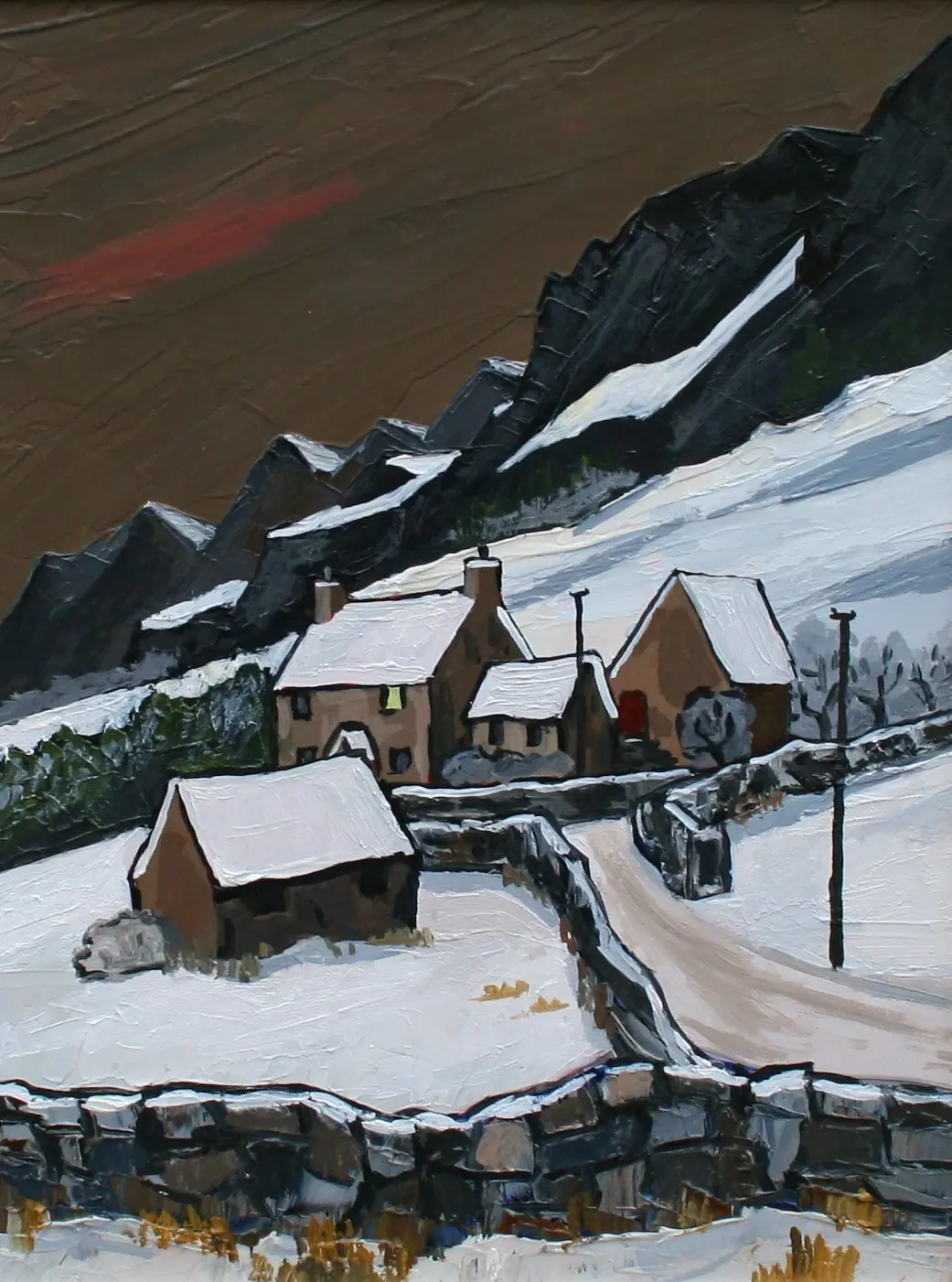 David Barnes - farm in the carneddau