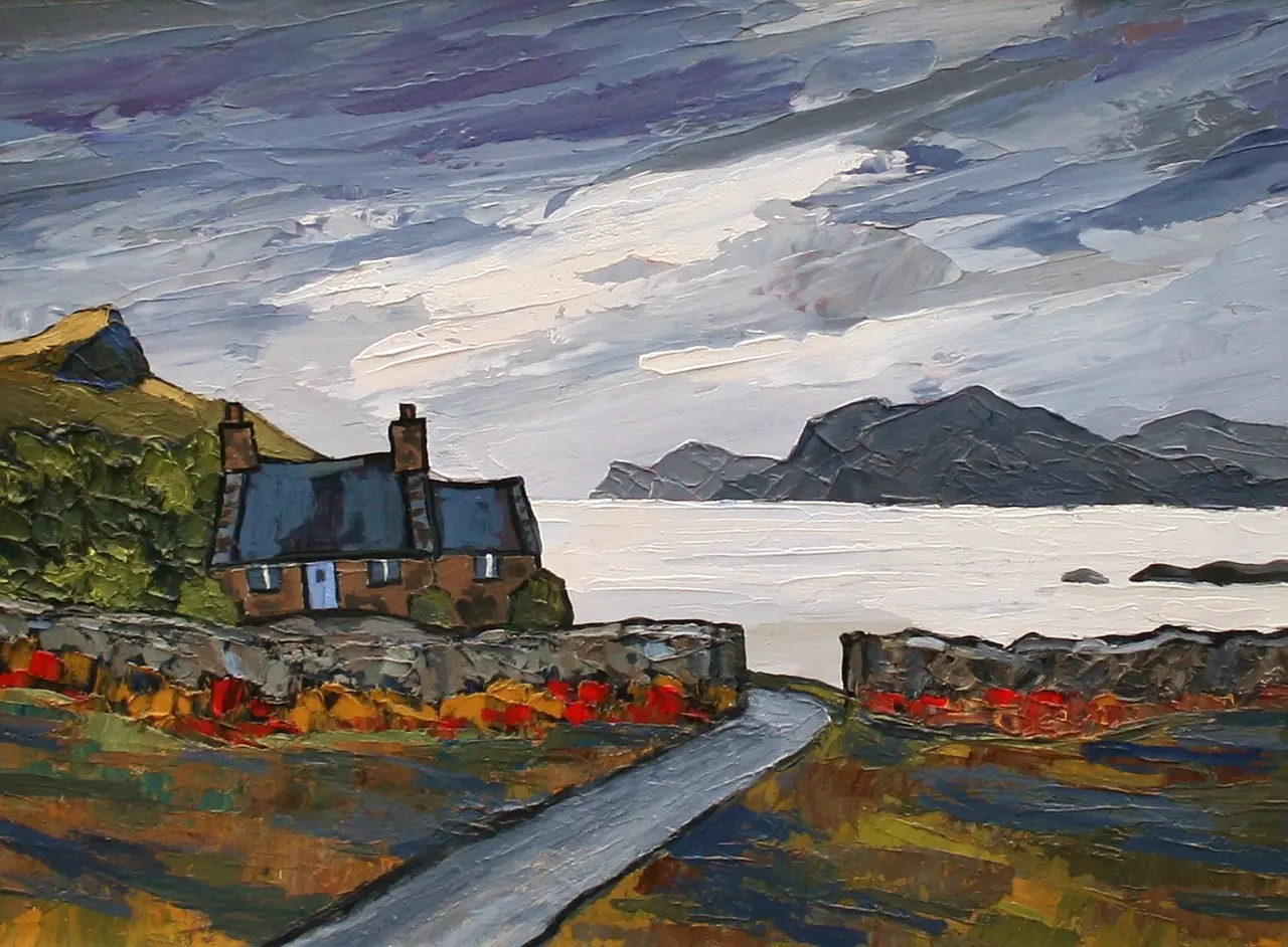 David Barnes - eventide across the loch