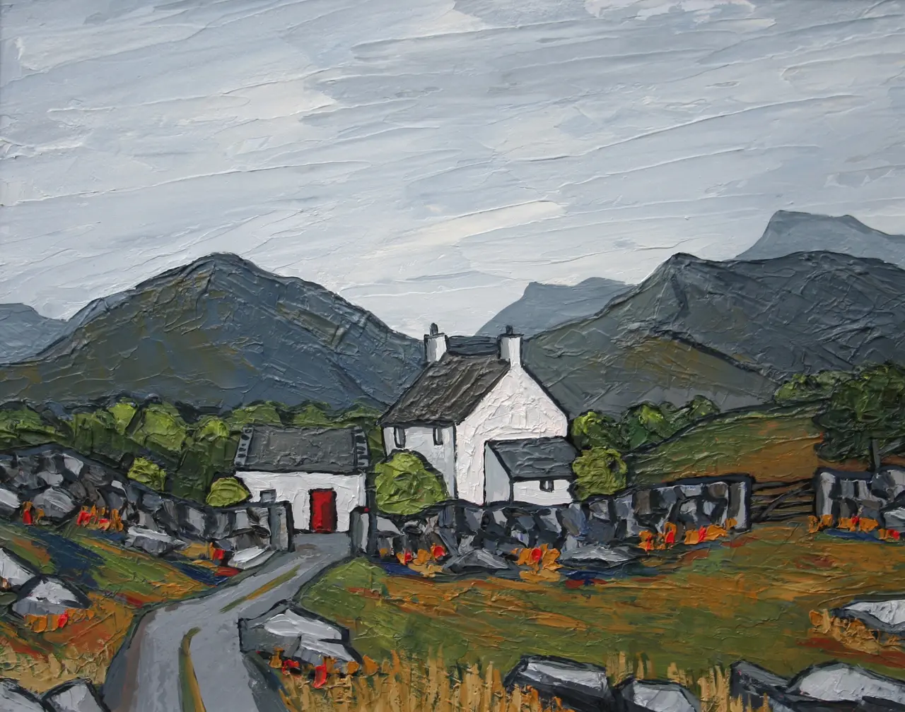 David Barnes - hill farm in gwynedd