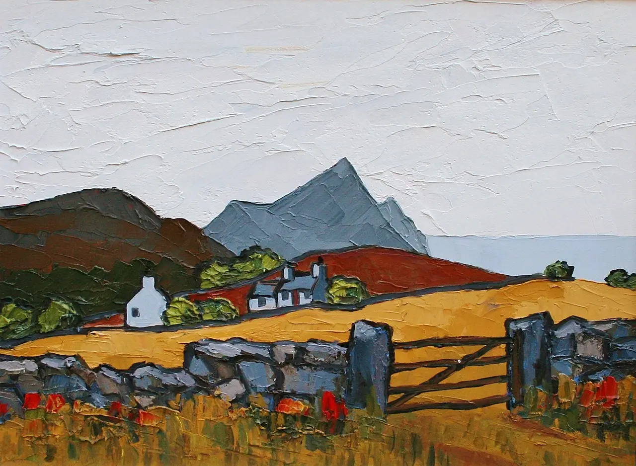 David Barnes - above clynnog
