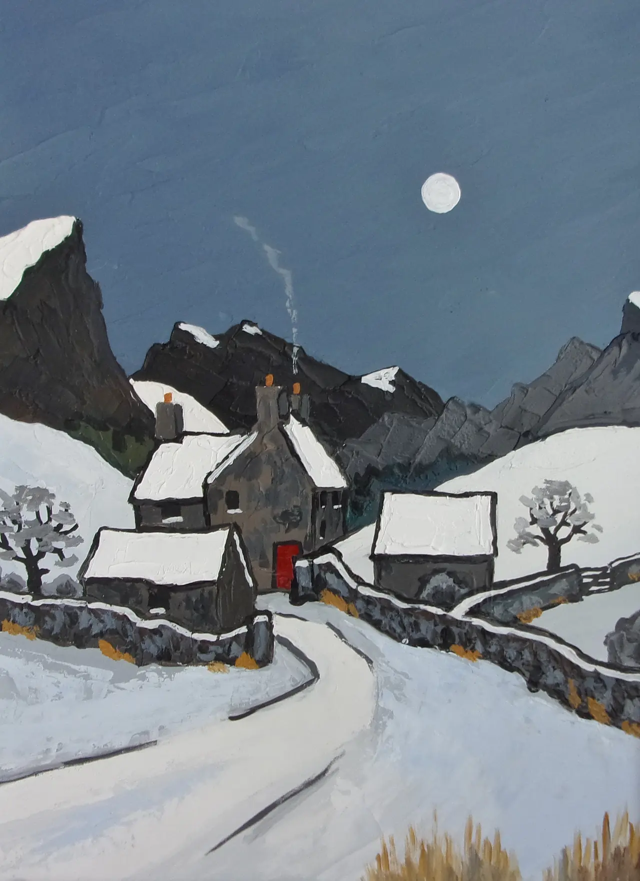 David Barnes - carneddau winter