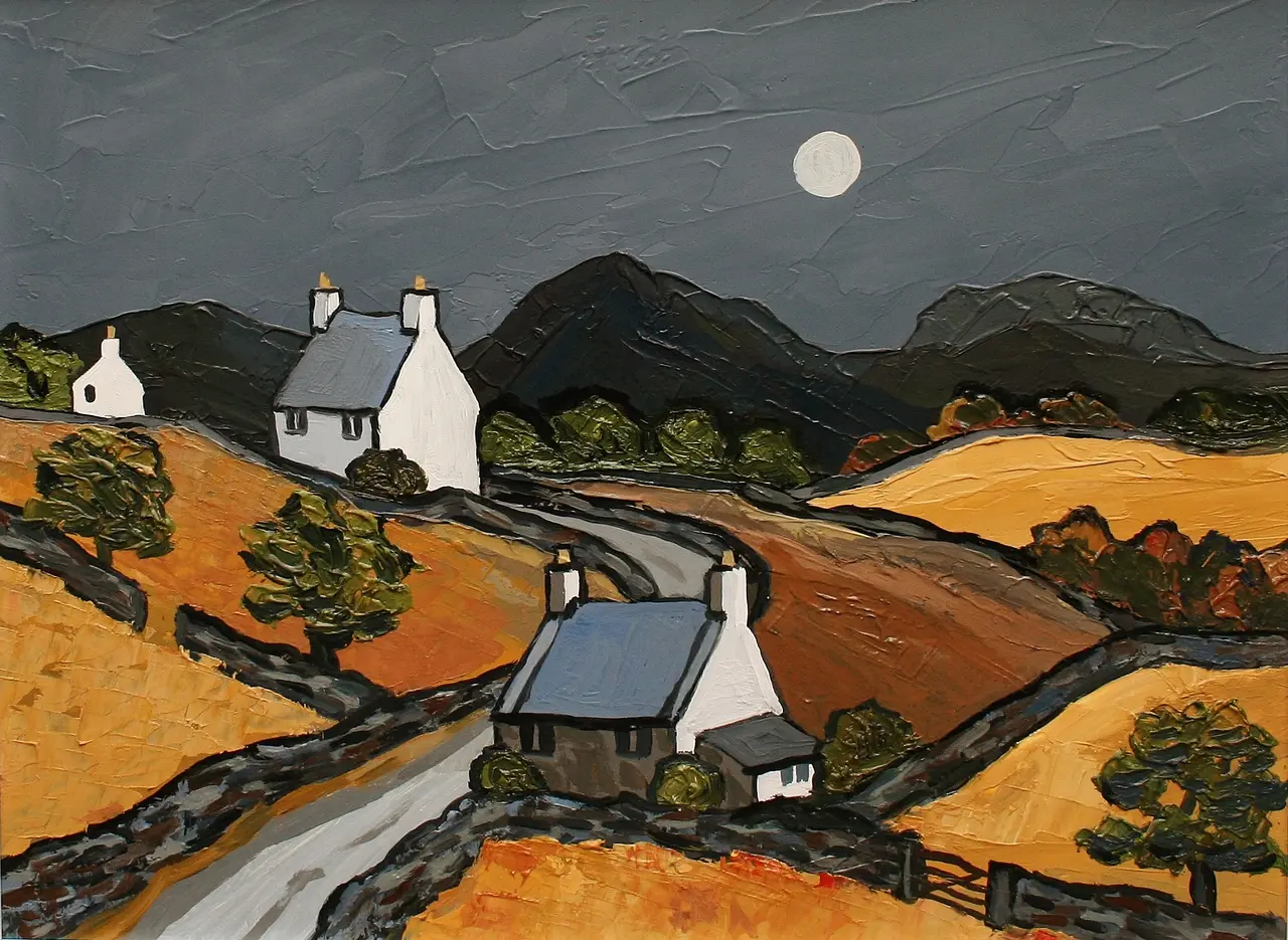 David Barnes - cottages near prion