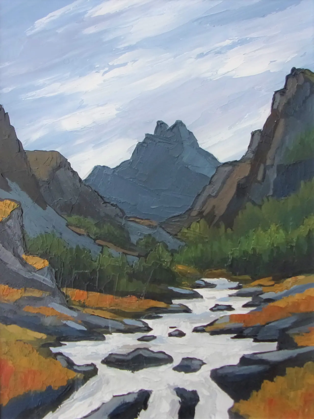 David Barnes - tryfan and the llugwy