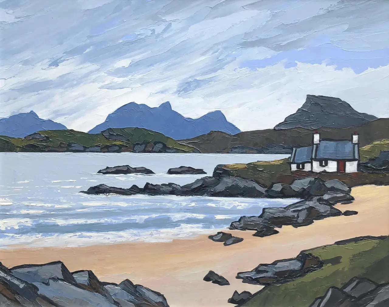 David Barnes - on the coast of assynt