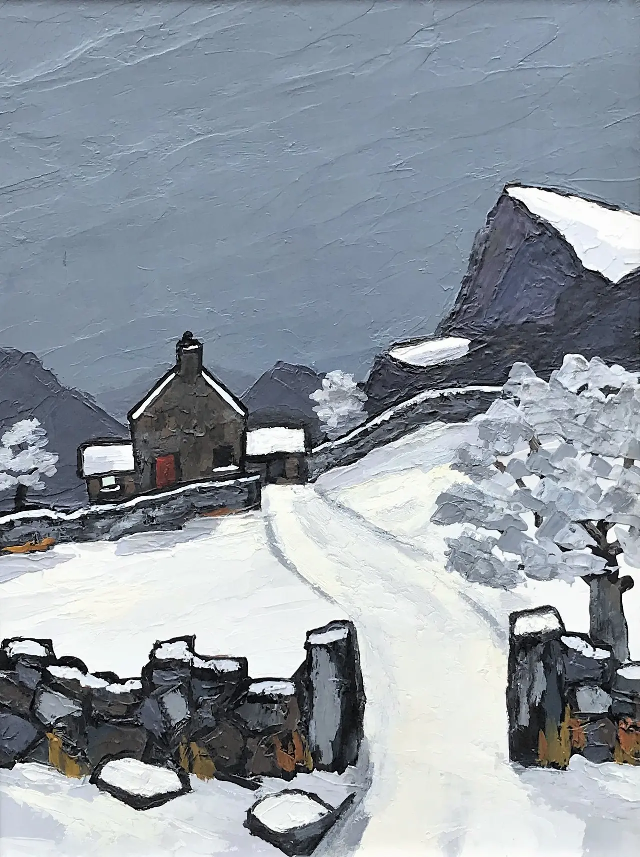 David Barnes - carneddau in winter
