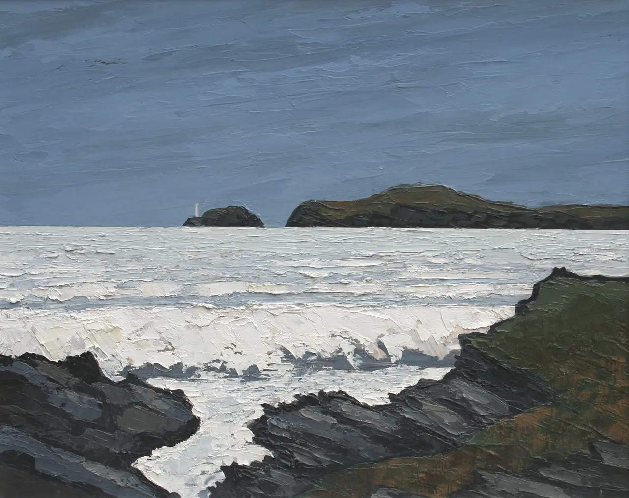David Barnes - towards llanddwyn island