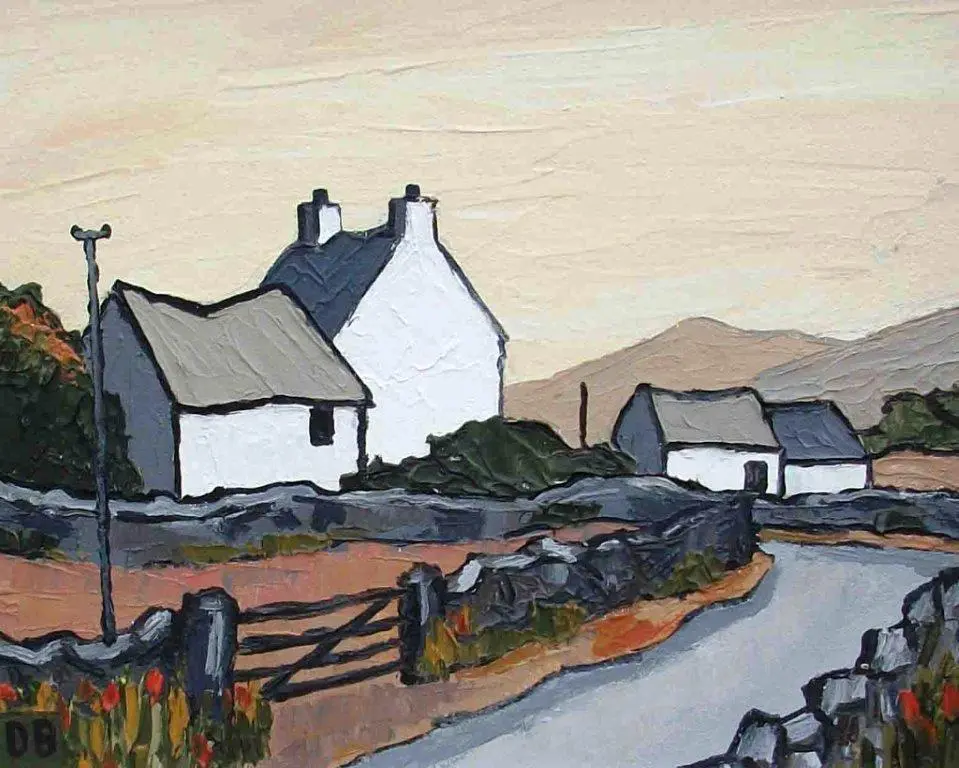 David Barnes - evening light near prion