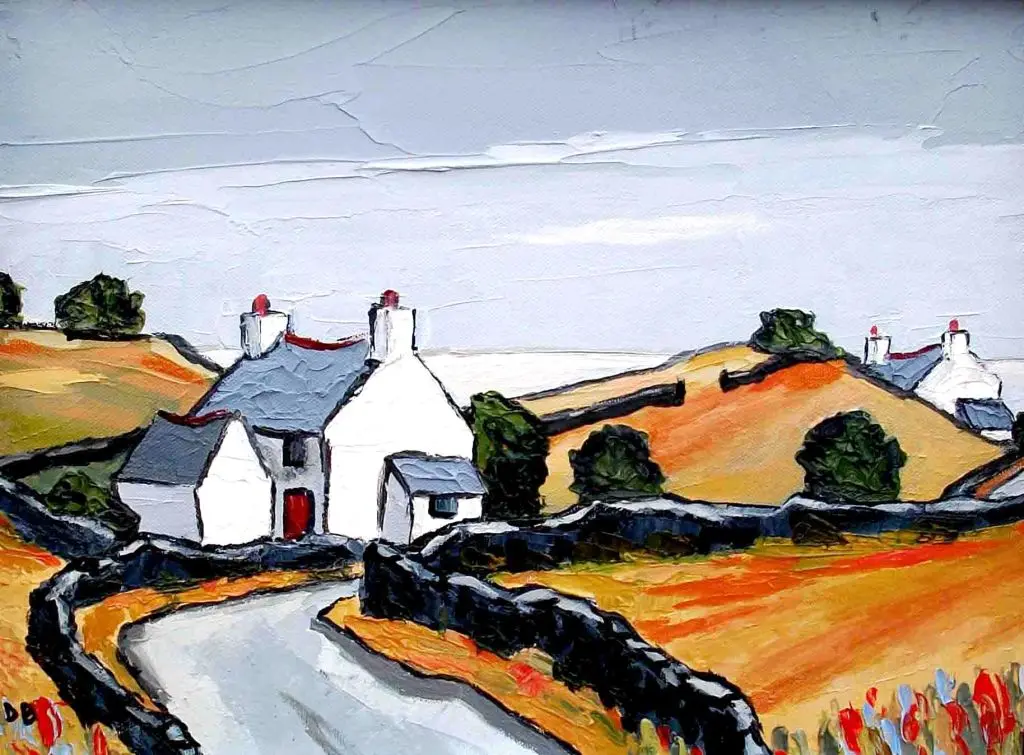 David Barnes - cottages near the sea