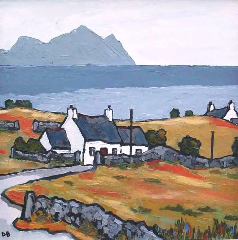 David Barnes - above clynnog