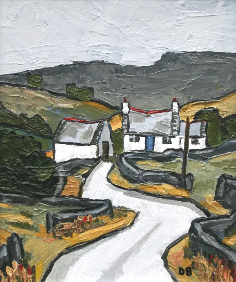 David Barnes - cottage near arenig