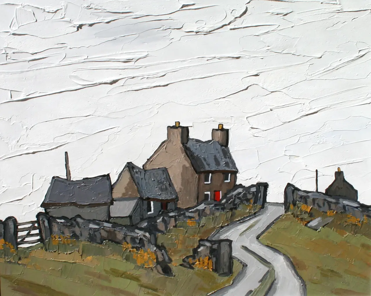 David Barnes - farm on denbigh moors
