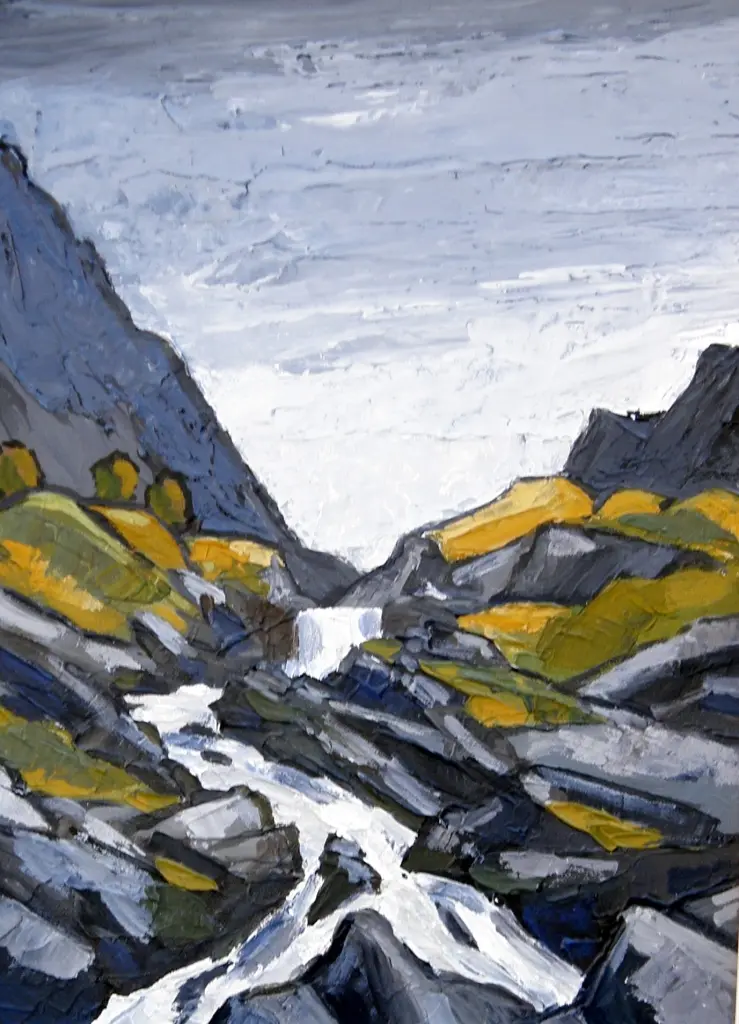 David Barnes - stream in spate