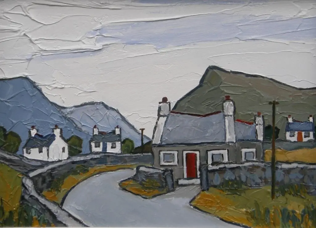 David Barnes - red door