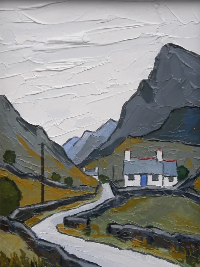 David Barnes - blue door
