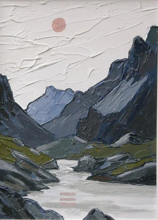 David Barnes - llochan near coruisk skye