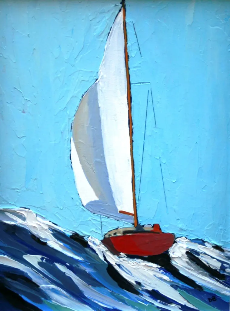 David Barnes - riding the waves