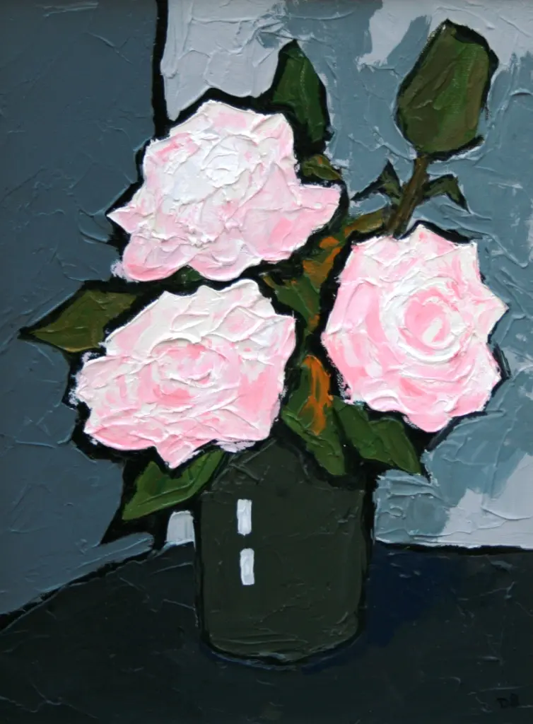 David Barnes - pink roses