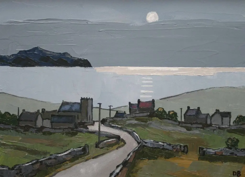 David Barnes - looking towards holyhead (anglesey)